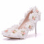 Women's Wedding Shoes Fashionable and Sexy Pedicure Slimming High Heels