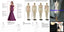 Sexy Chiffon Off Shoulder V-Neck A-Line Floor Length Bridesmaid Dresses, BD3327