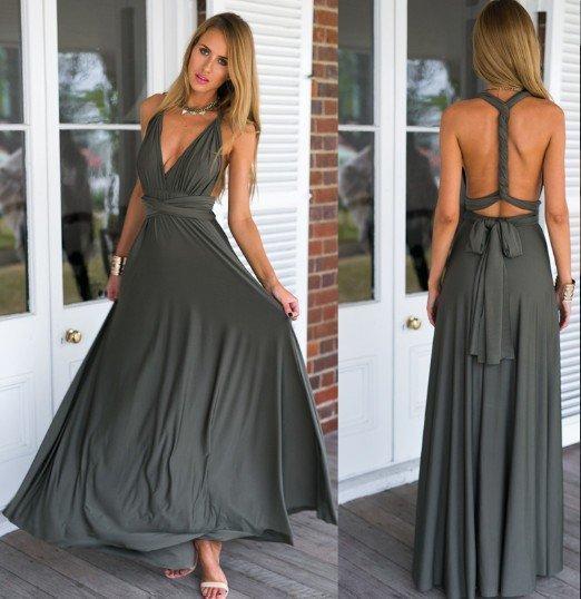 Charming New Cheap Affordable Formal Comfortable Convertible Bridesmaid Dresses, PD0375 - SposaBridal