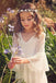 Boho Long Sleeve A-line Lace Flower Girl Dresses, Lovely Little Girl Dresses, FG063 - SposaBridal