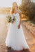 Unique Sweetheart Simple A-line Cheap Wedding Dresses, WD310