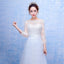 Long Sleeves Lace Applique Crystal Elegant Beautiful Real Made Newest Style Wedding Dresses, WD0223