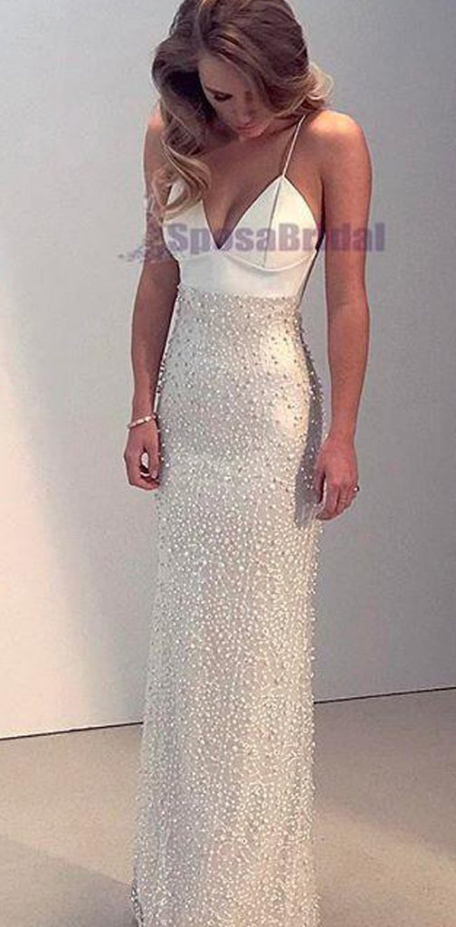 Beading Stunning Sparkly Sexy Fashion Elegant Formal Prom Dresses, Hot-selling Prom dress, PD0555