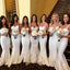 Elegant Formal Straps Sweetheart  Most Popular Mermaid Long Bridesmaid Dresses, simple prom dress, PD0468