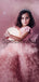 Pink Tulle Cute Junior Lovely Custom Flower Girl Dresses, FG138