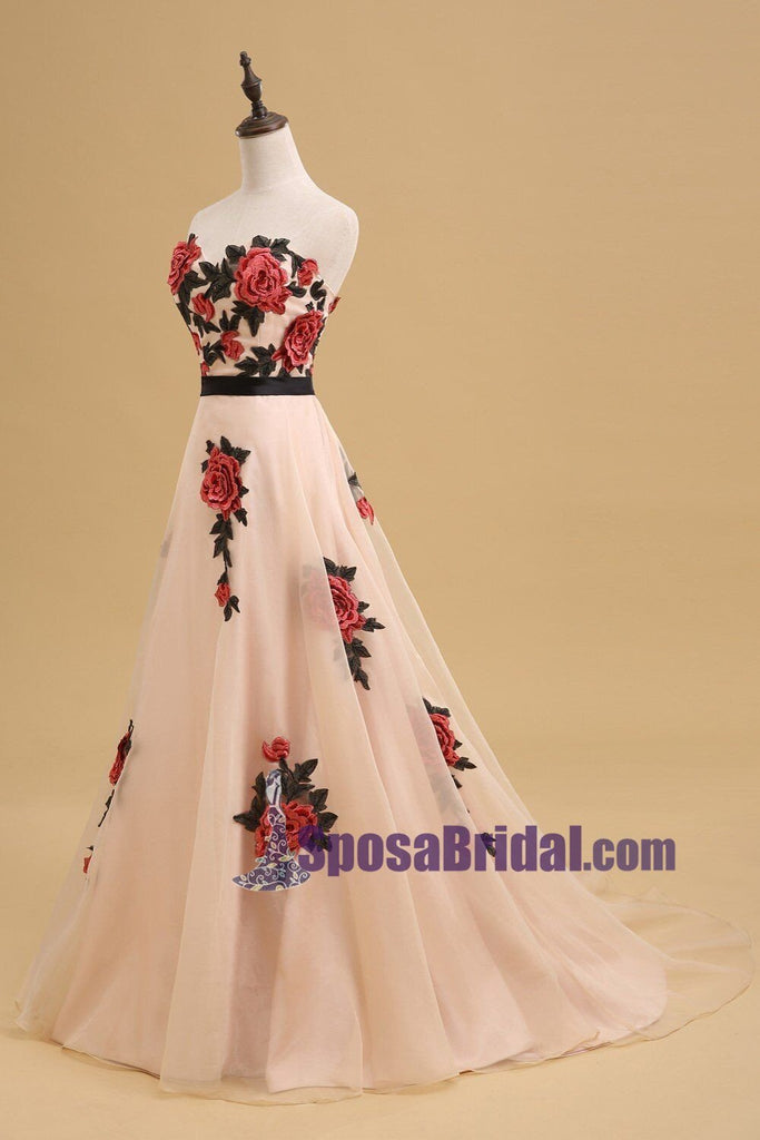 Charming A-Ling Beautiful Most Popular High Quality Real Made Prom Dresses, Fashion Formal Evening Dress, PD0706 - SposaBridal