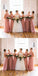 V-Neck Chiffon Long Cheap Popular Best Sale High Quality Bridesmaid Dresses